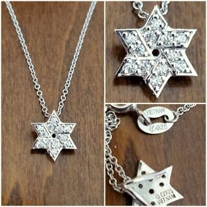 STERLING STAR OF DAVID